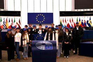School Trip to Euroscola in Strasbourg with Belfast Boys Model School