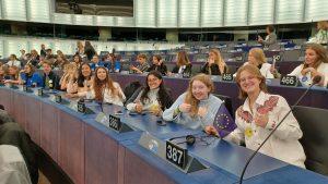NHEHS in Strasbourg for Euroscola