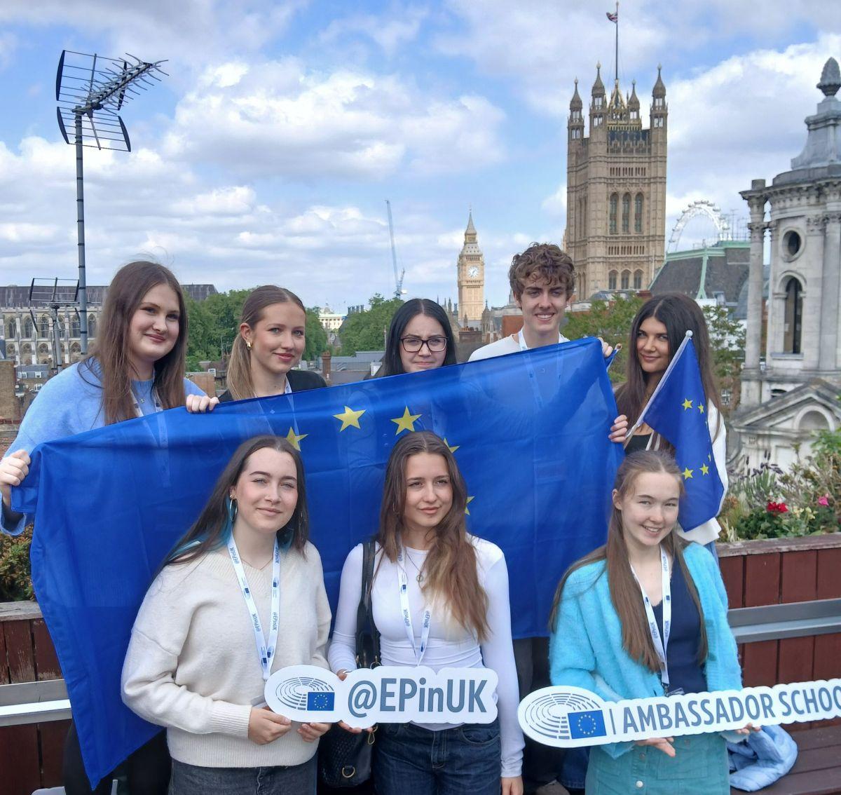 Visit to Europe House for Europe Day