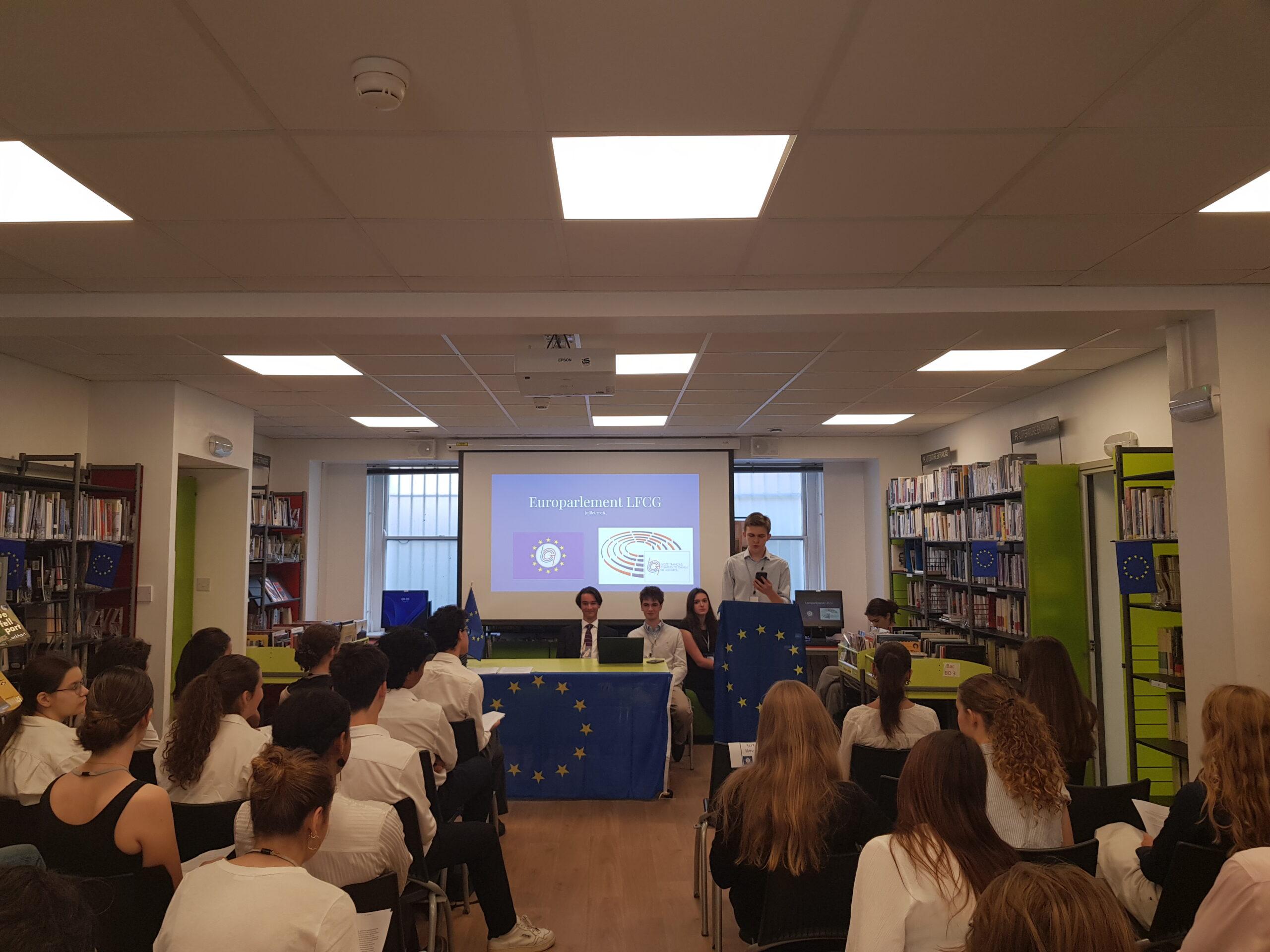 Organising and Chairing a European parliament Simulation