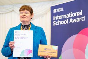 International School Award Success for Wellington School