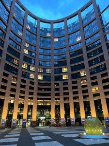Clyst Vale visit to Strasbourg European Parliament (Sakharov Prize)