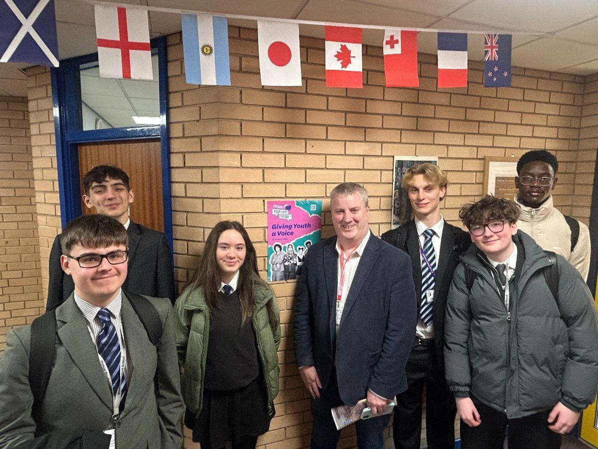 Visit from Michael McLoughlin on behalf of EESC