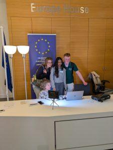 Trip to Europe House for Europe Day