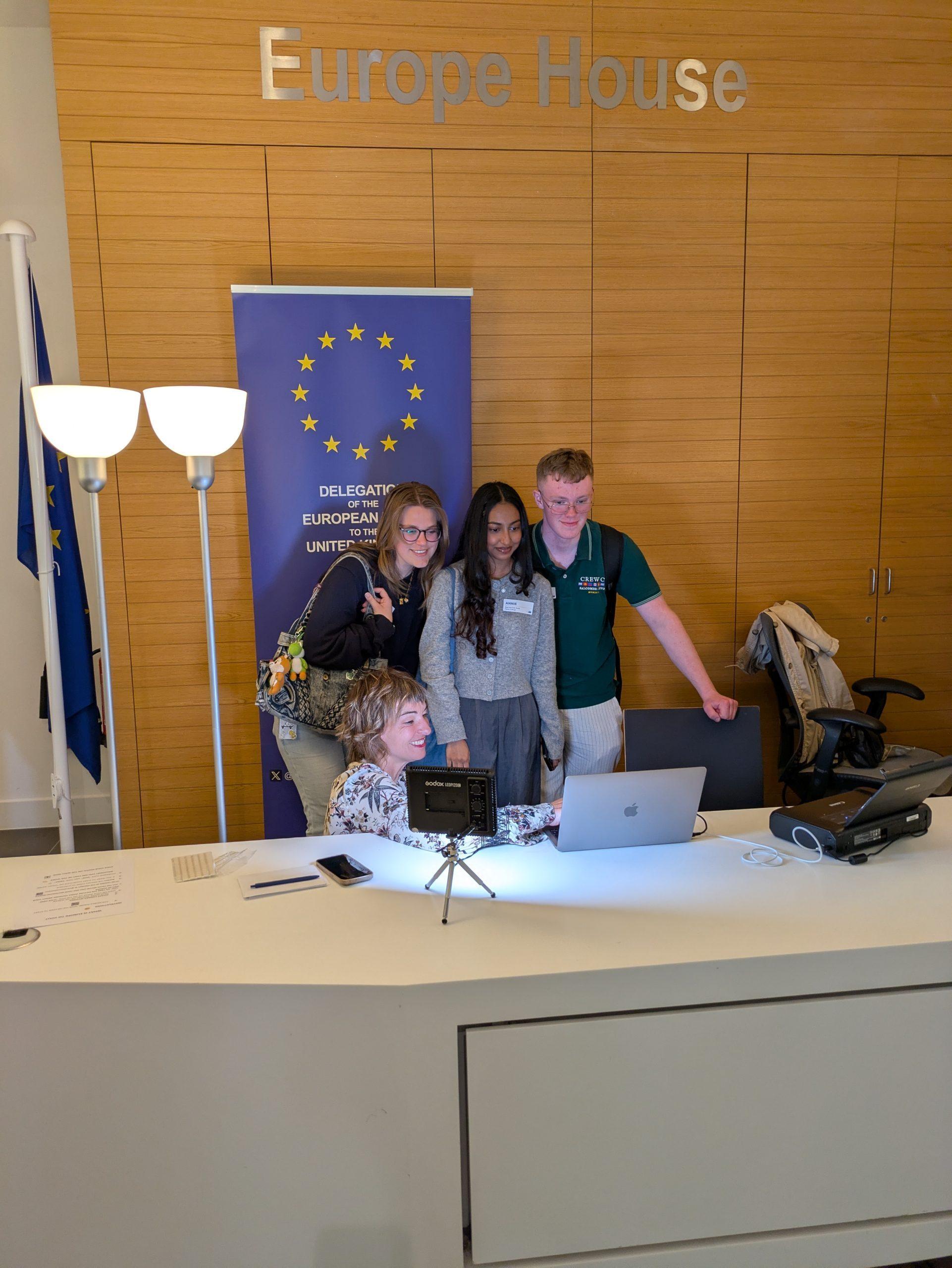 Trip to Europe House for Europe Day