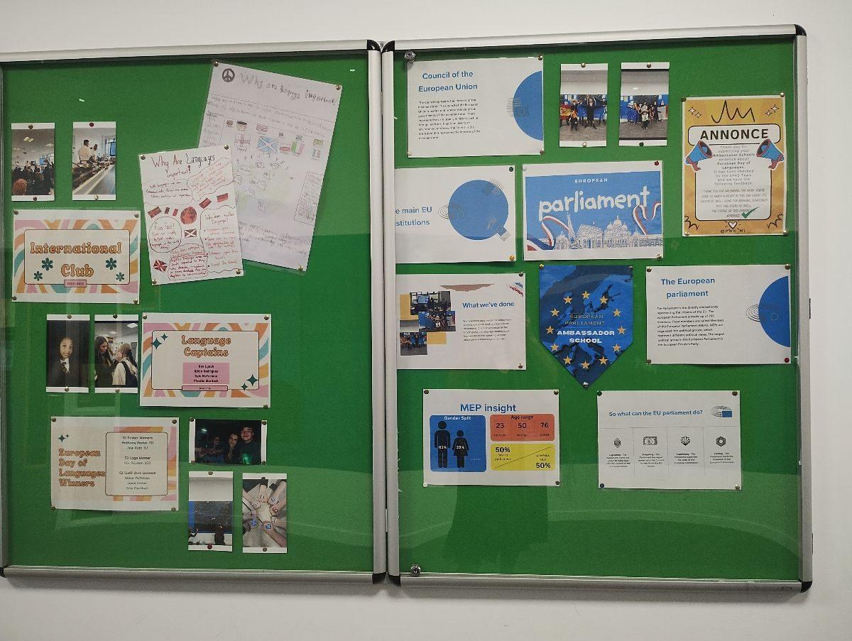 Prestwick Academy infopoint